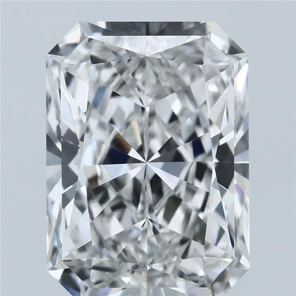 4.06ct Radiant F VVS1 Lab Created Diamond