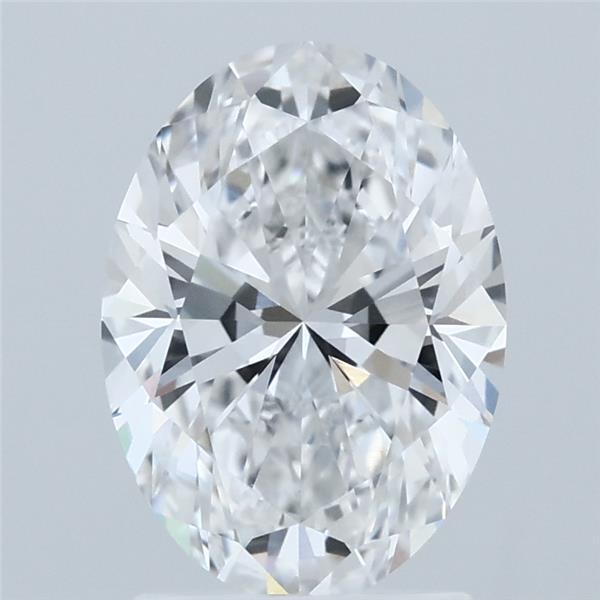 2.01ct Oval D VVS2 Lab Created Diamond