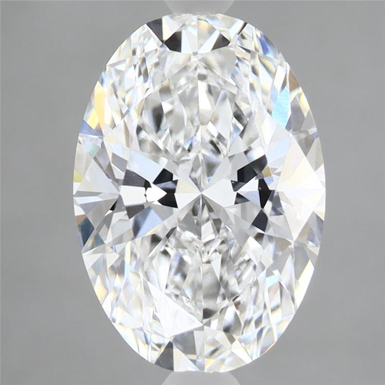 2.78ct Oval D VVS2 Lab Created Diamond