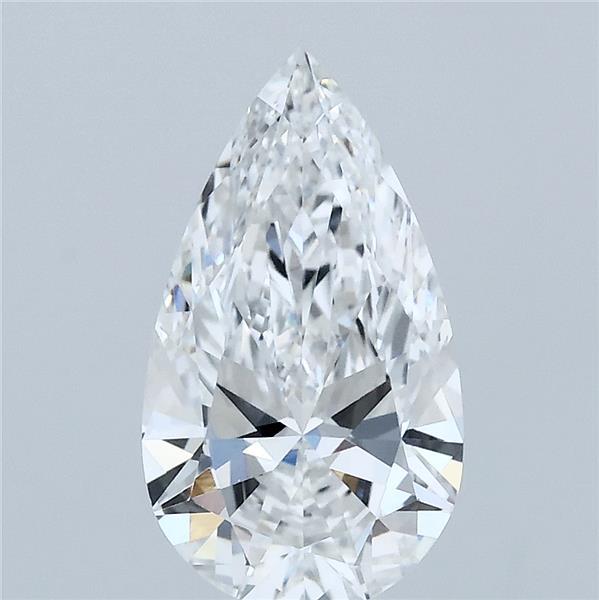 1.71ct Pear E VVS1 Lab Created Diamond