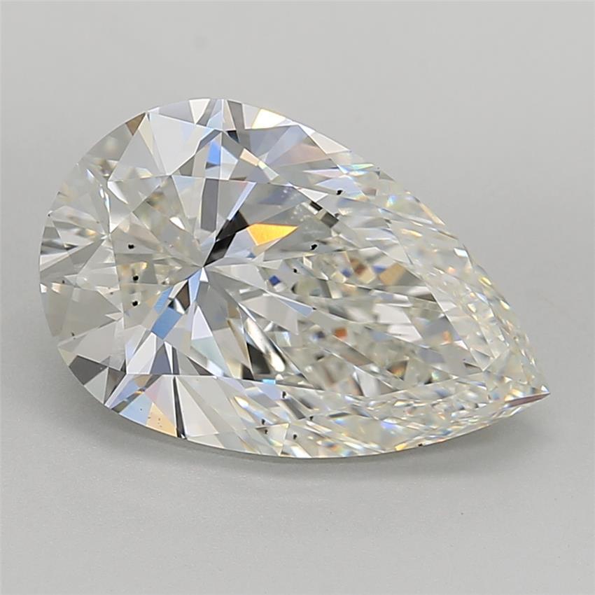 6.01ct Pear G VS2 Lab Created Diamond