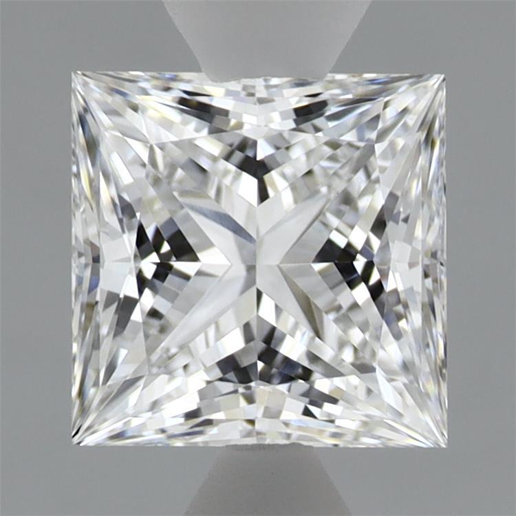 1.52ct Princess D VVS1 Lab Created Diamond