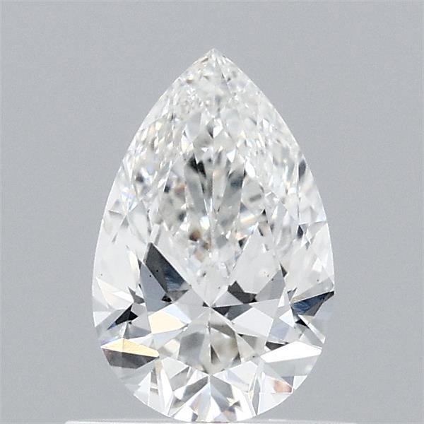 0.64ct Pear F VS1 Lab Created Diamond