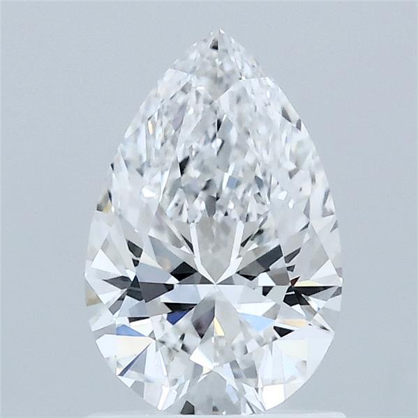 1.1ct Pear E VVS2 Lab Created Diamond