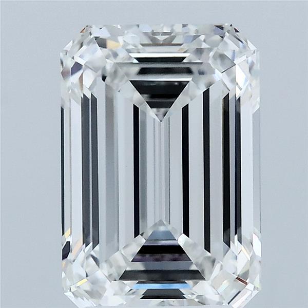 3.07ct Emerald E VVS2 Lab Created Diamond