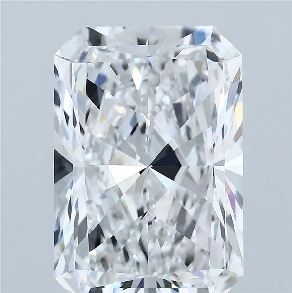 4.24ct Radiant E VVS2 Lab Created Diamond