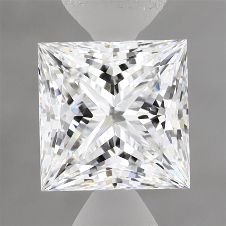 1.54ct Princess E VVS2 Lab Created Diamond