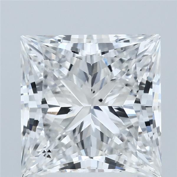 4.07ct Princess E VS2 Lab Created Diamond