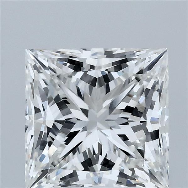 3.04ct Princess F VS1 Lab Created Diamond