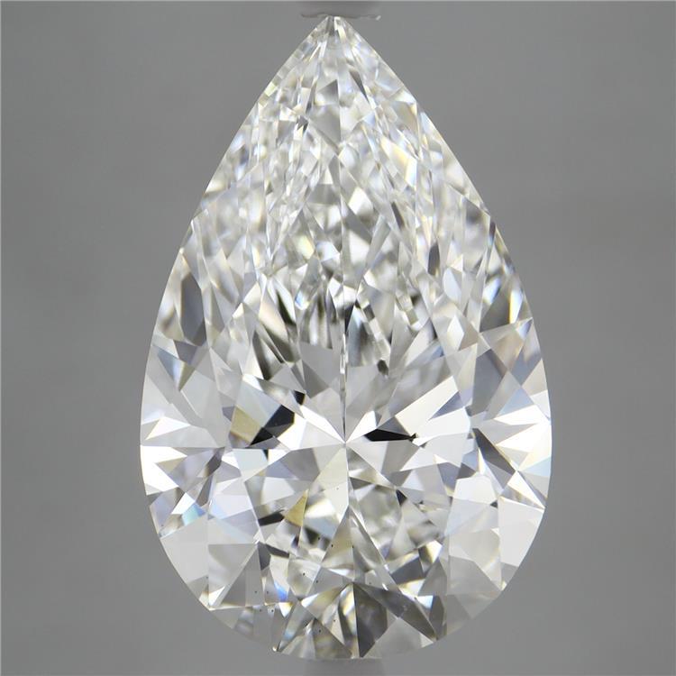 6.79ct Pear E VS2 Lab Created Diamond