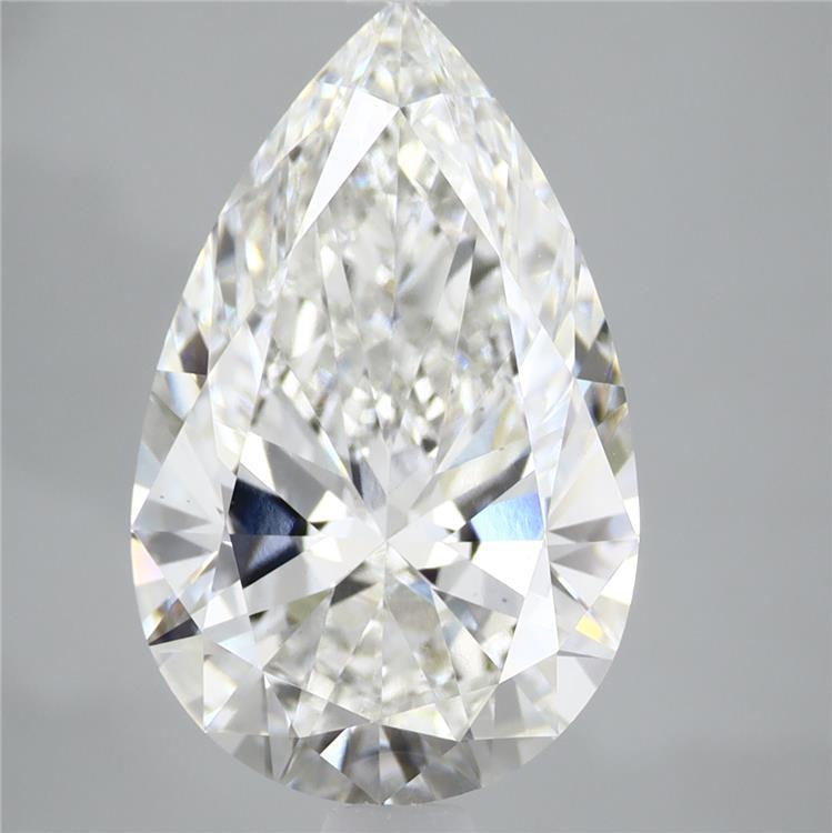 4.57ct Pear F VS2 Lab Created Diamond