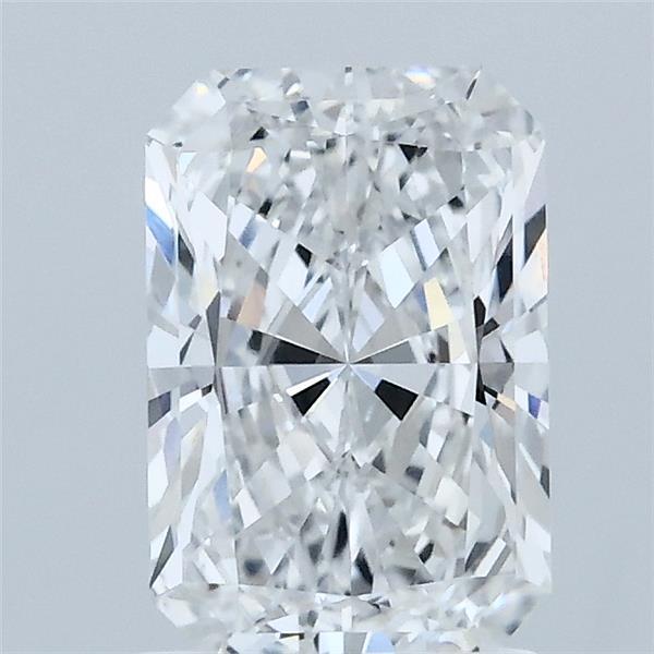 1.53ct Radiant D VVS2 Lab Created Diamond