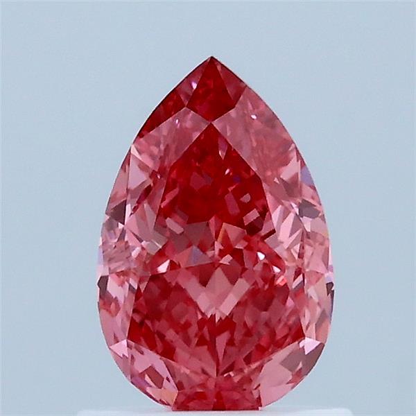 1.01ct Pear FANCY VIVID PINK VS1 Lab Created Diamond