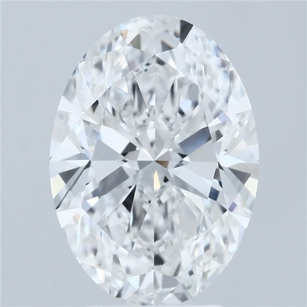 4.02ct Oval E VVS1 Lab Created Diamond