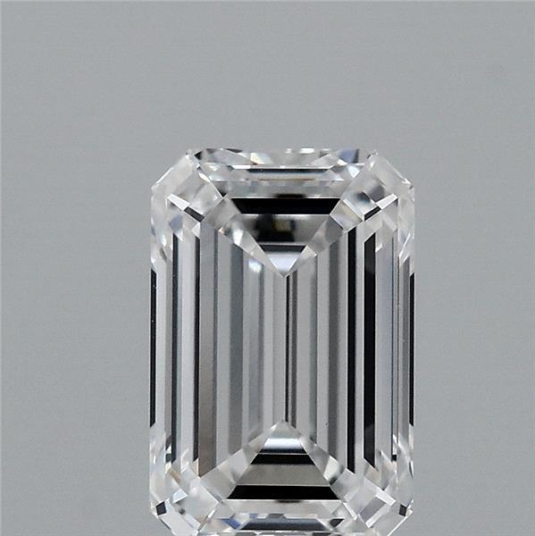 1.67ct Emerald D VVS2 Lab Created Diamond