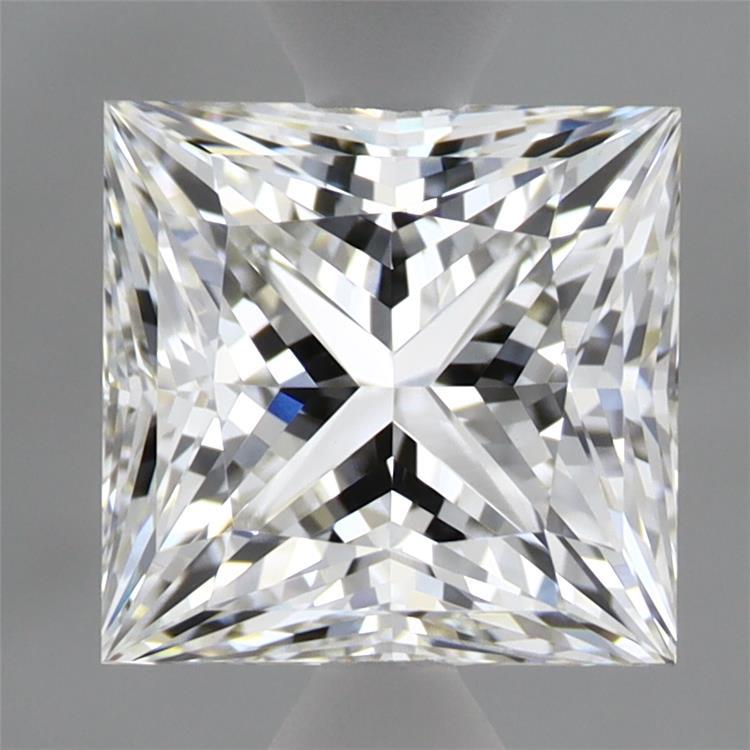 2.42ct Princess E VVS2 Lab Created Diamond