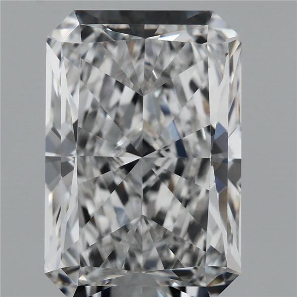 4.01ct Radiant E VVS1 Lab Created Diamond