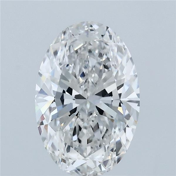 2.05ct Oval F VVS2 Lab Created Diamond
