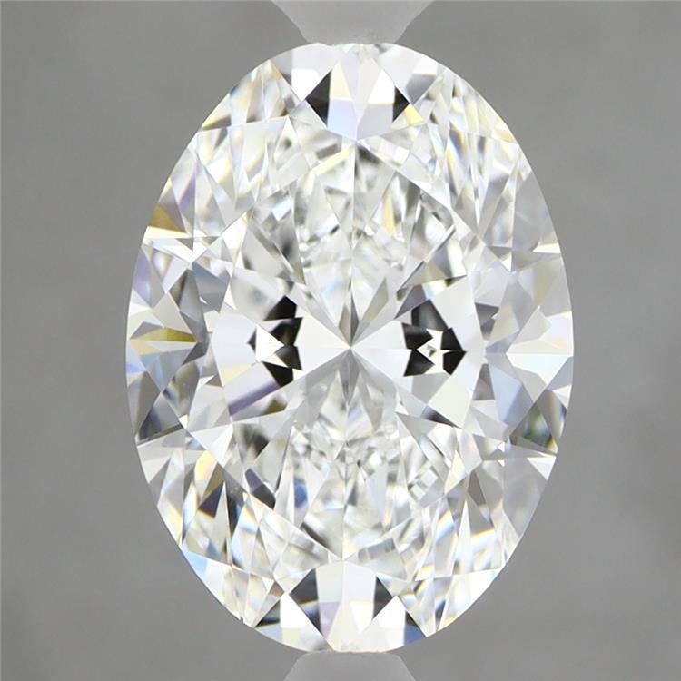 3.08ct Oval E VVS2 Lab Created Diamond