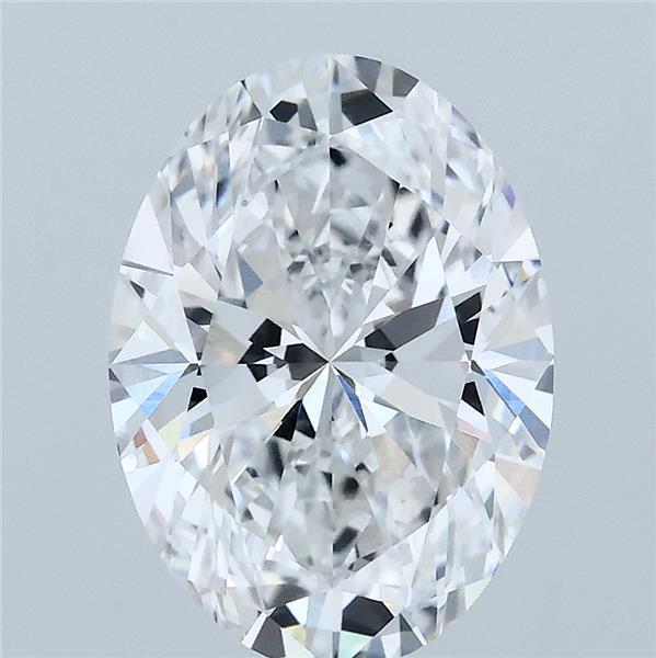 3.01ct Oval D VVS2 Lab Created Diamond