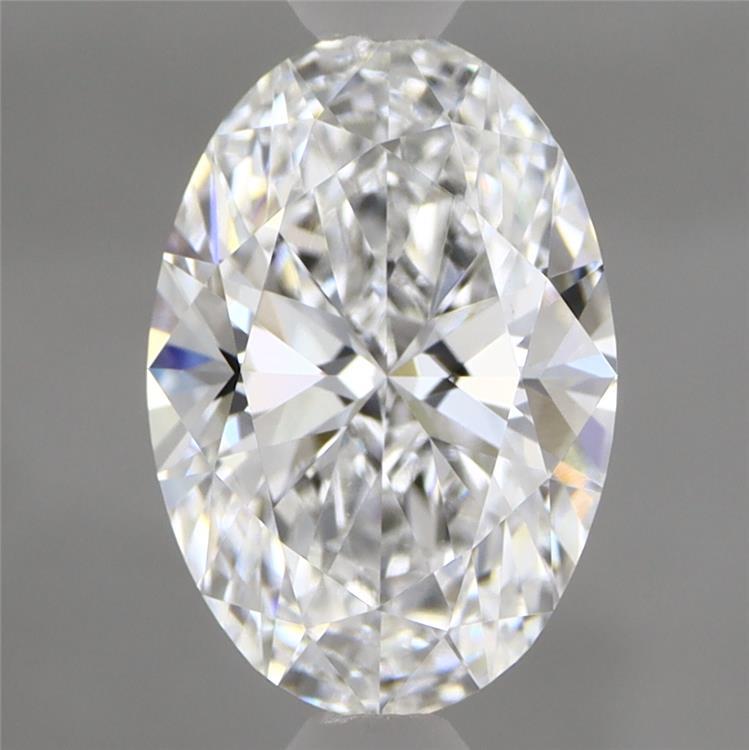 1.55ct Oval D VVS2 Lab Created Diamond
