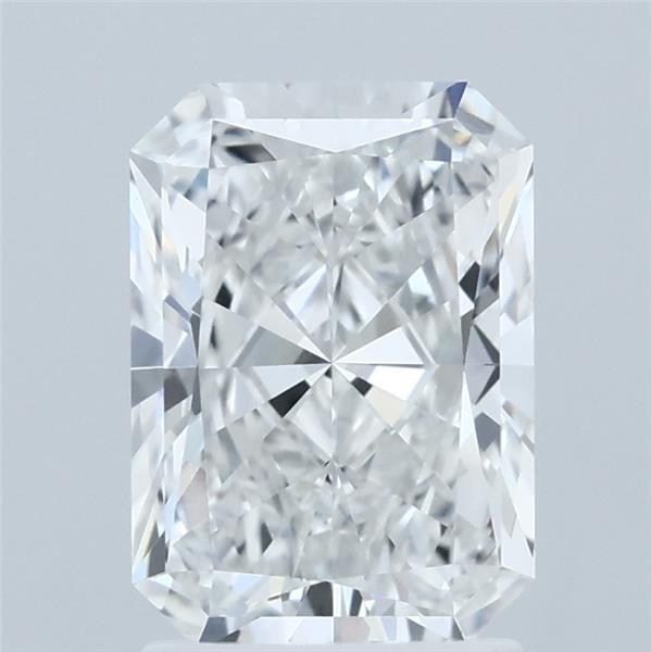 2.02ct Radiant E VVS2 Lab Created Diamond