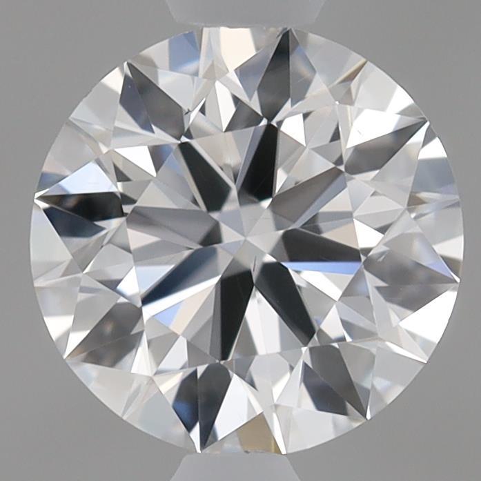 0.66ct Round D VS2 Lab Created Diamond