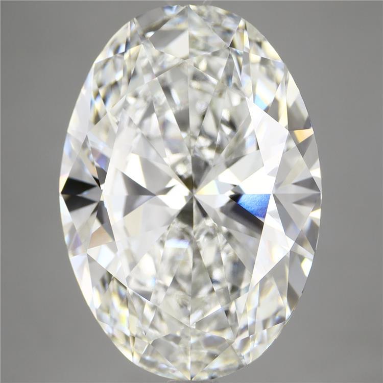 9.9ct Oval F VVS2 Lab Created Diamond