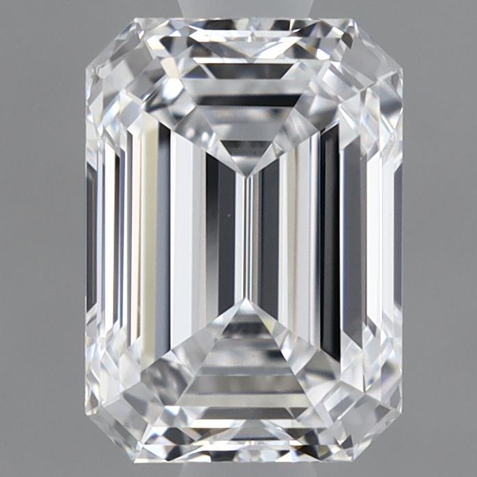 1.04ct Emerald D IF Lab Created Diamond