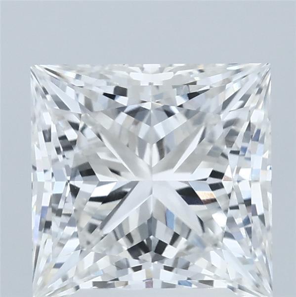3.01ct Princess F VS1 Lab Created Diamond