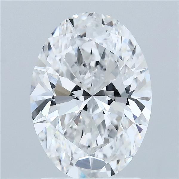 2ct Oval D VS1 Lab Created Diamond