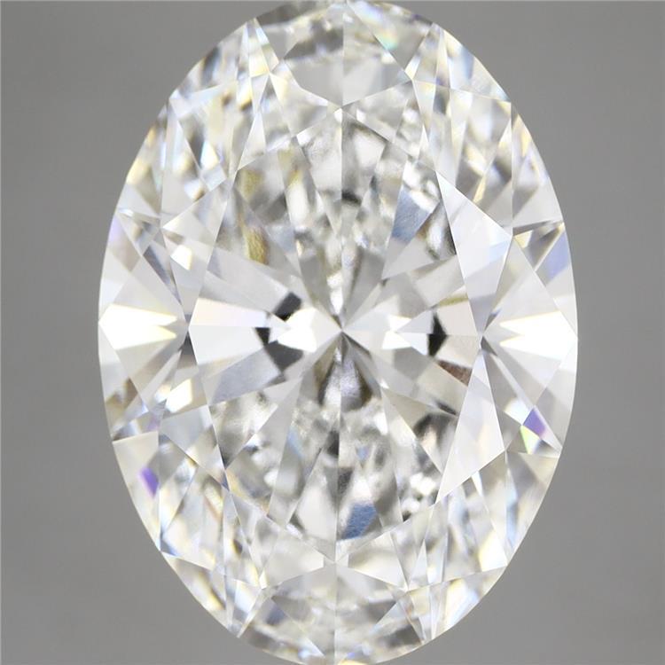 9.04ct Oval E VVS2 Lab Created Diamond