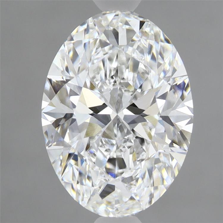 2.06ct Oval D VVS2 Lab Created Diamond