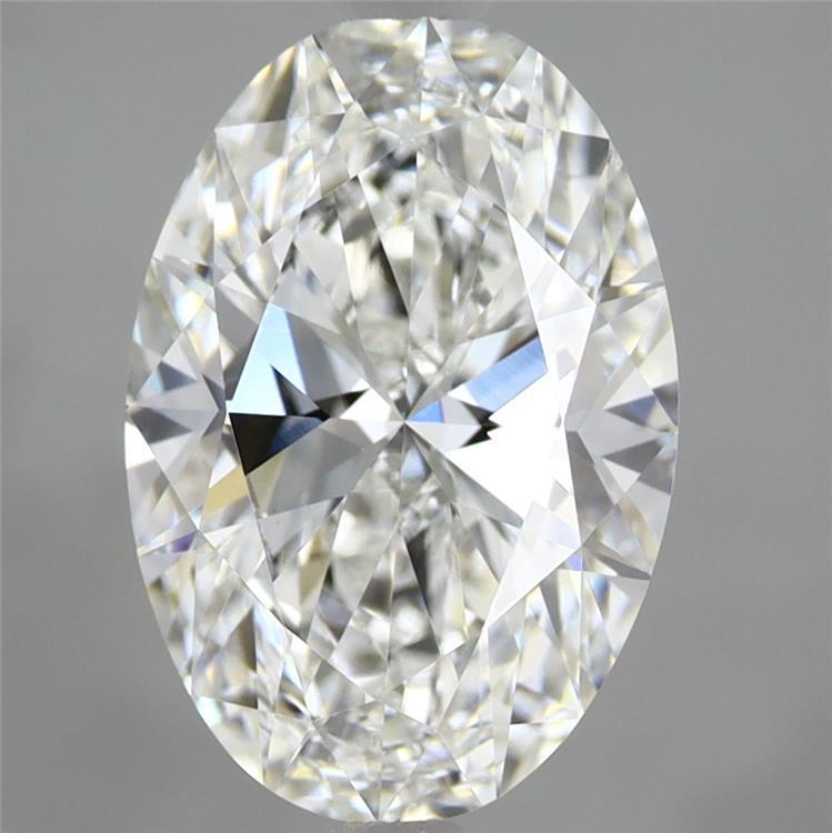 2.73ct Oval E VVS2 Lab Created Diamond