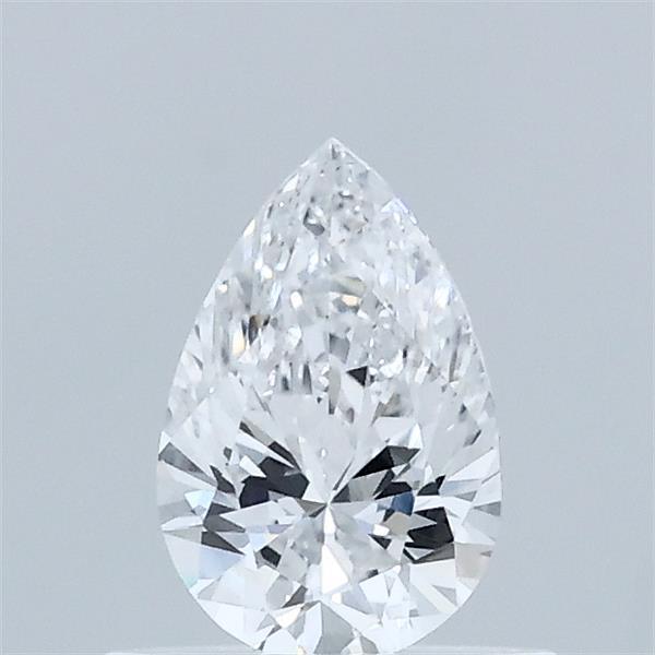 0.5ct Pear D VVS2 Lab Created Diamond