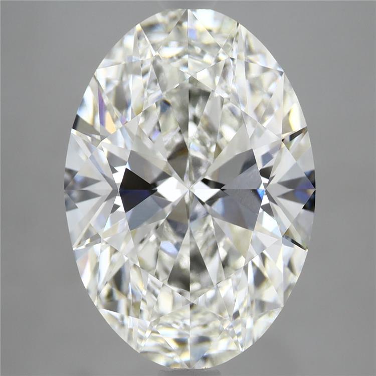 6.07ct Oval G VVS2 Lab Created Diamond