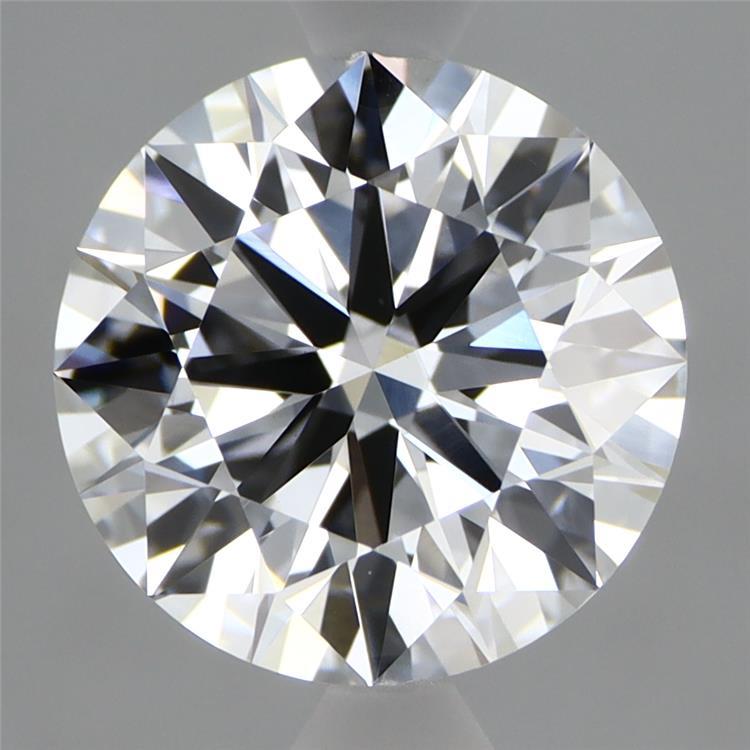2.6ct Round D VVS2 Lab Created Diamond