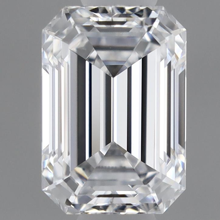 0.51ct Emerald D IF Lab Created Diamond