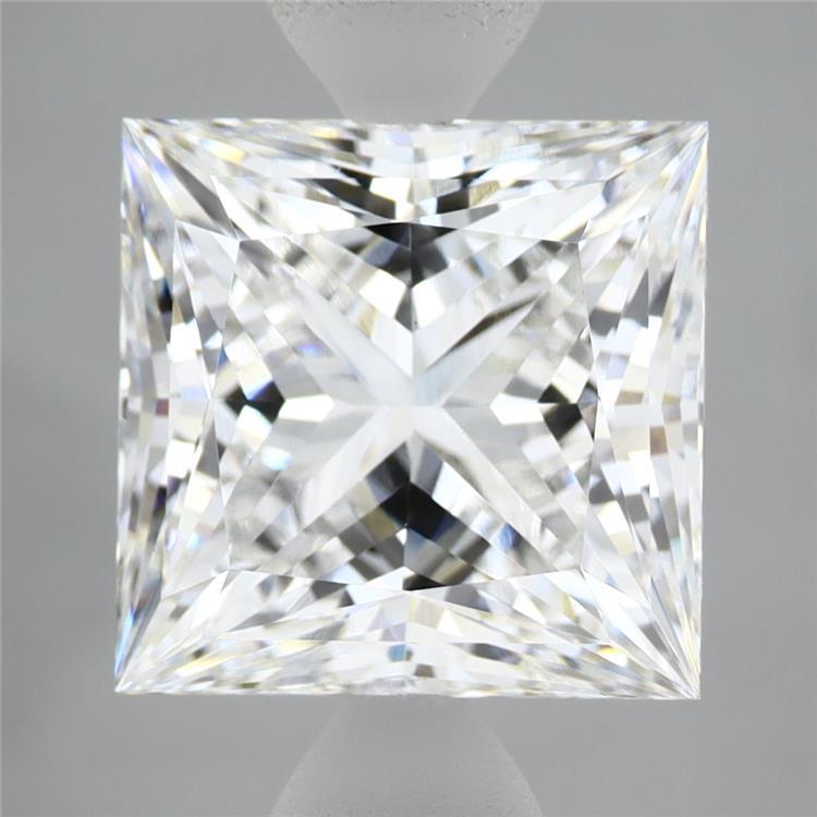 4.53ct Princess E VVS2 Lab Created Diamond