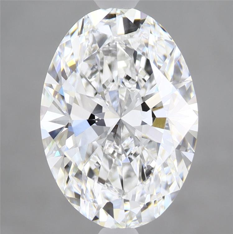 3.04ct Oval D VVS2 Lab Created Diamond