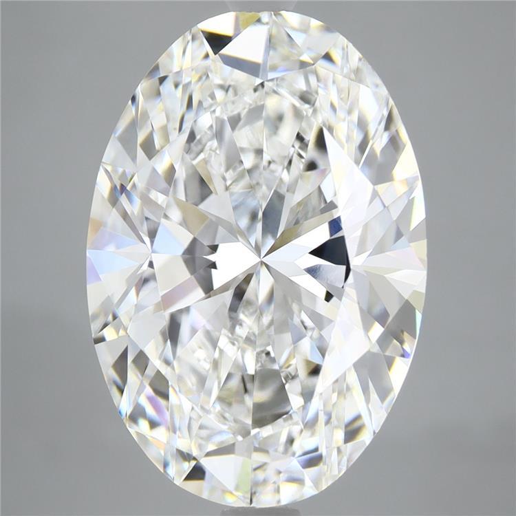 8.03ct Oval E VVS2 Lab Created Diamond