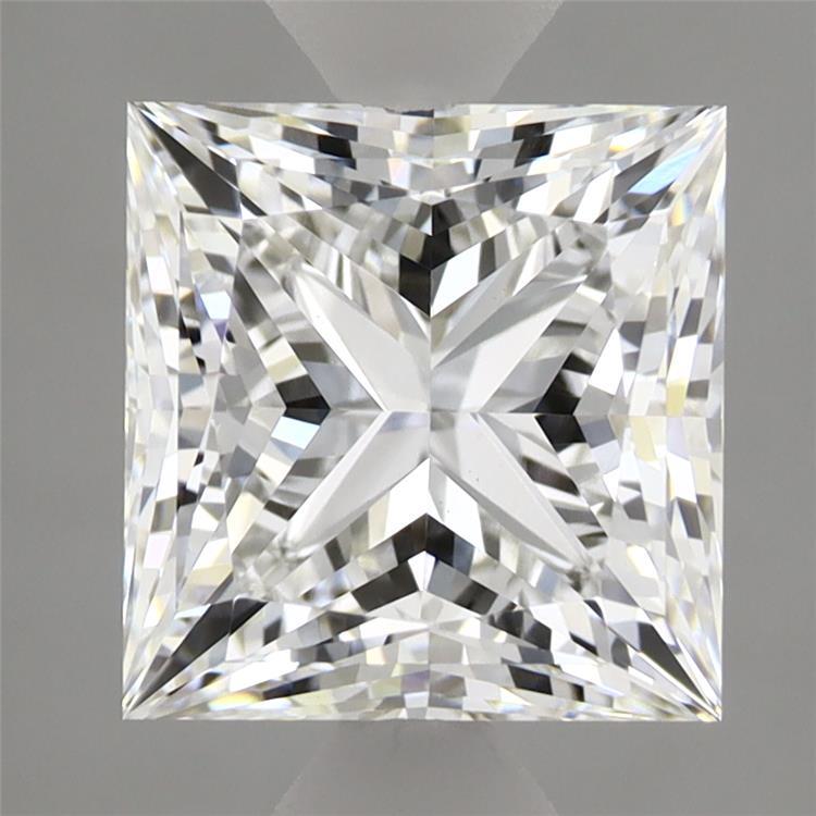 2.77ct Princess E VS1 Lab Created Diamond