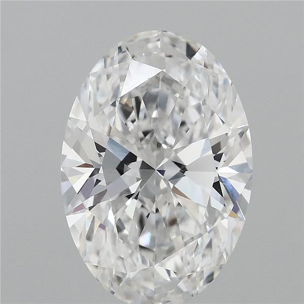 3.57ct Oval E VVS1 Lab Created Diamond