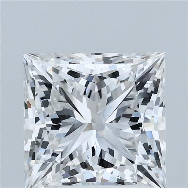 2.04ct Princess E VS1 Lab Created Diamond