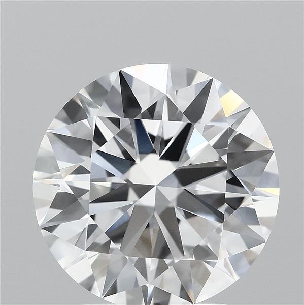 3.02ct Round D VVS1 Lab Created Diamond