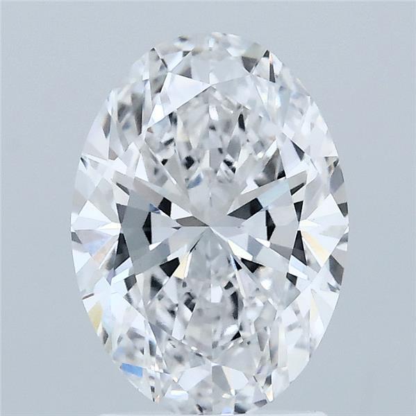 2ct Oval E VS1 Lab Created Diamond