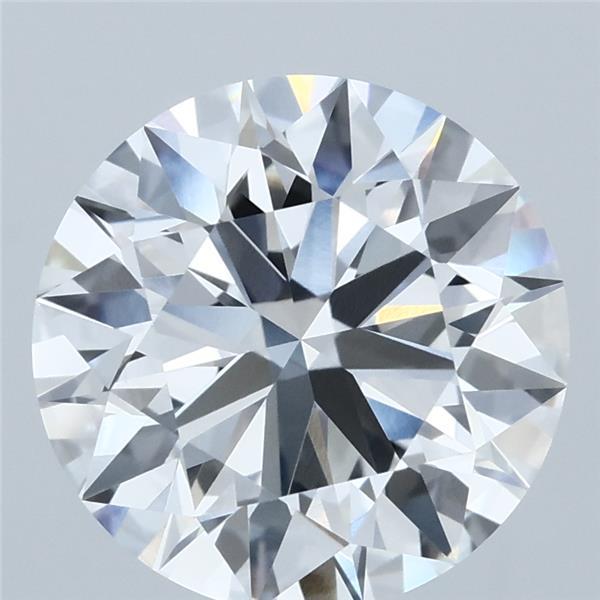 3.74ct Round E VVS2 Lab Created Diamond