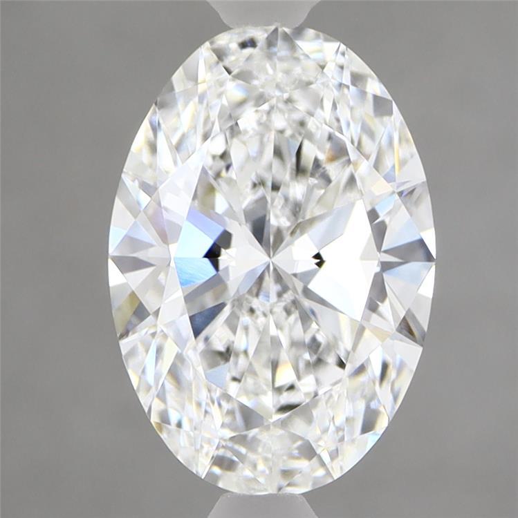 2.07ct Oval D VVS2 Lab Created Diamond