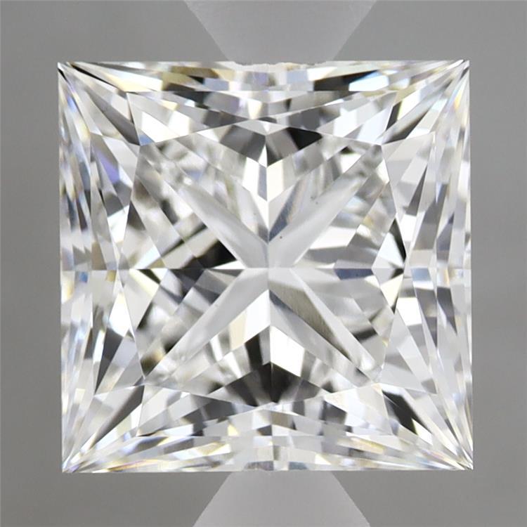 3.13ct Princess E VS1 Lab Created Diamond
