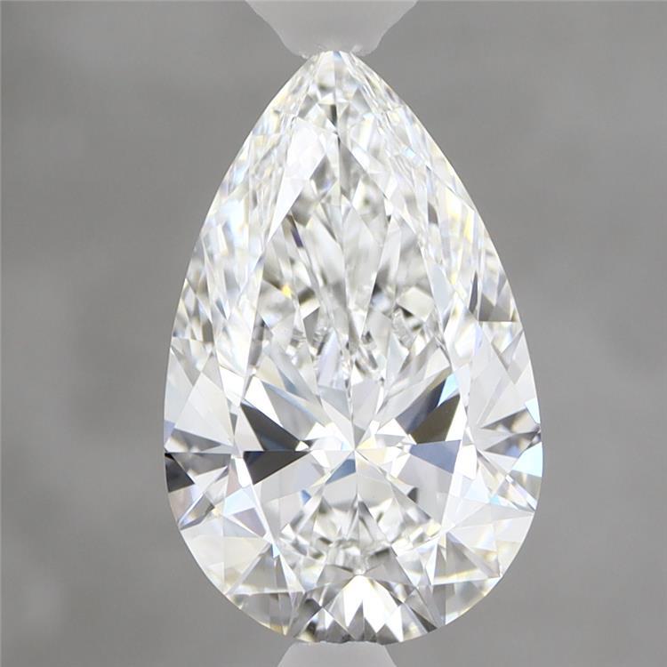 2.09ct Pear E VVS2 Lab Created Diamond